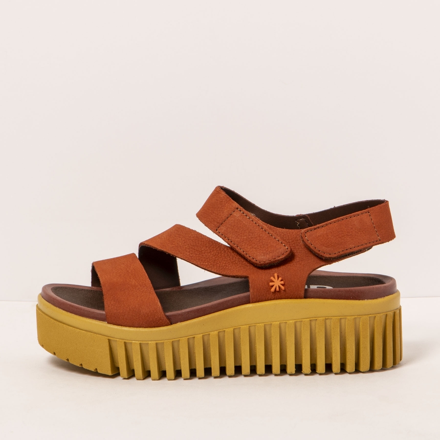 1573 NOBUCK DARK ORANGE/BRIGHTON 36