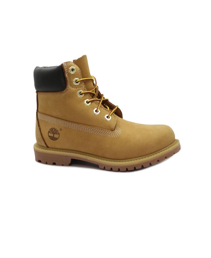 TIMBERLAND 110361 PREMIUM 6 IN wheat scarponcini donna pelle waterproof lacci