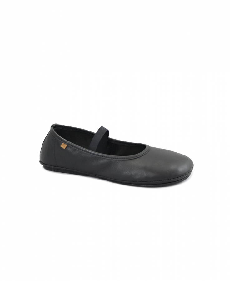 EL NATURALISTA 5820 ESSENCE black nero donna sandali ballerina elastico
