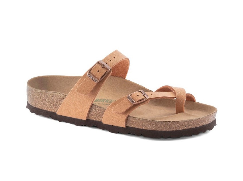 BIRKENSTOCK Vegan Mayari marrone Donna ciabatte infradito scarpe vegane