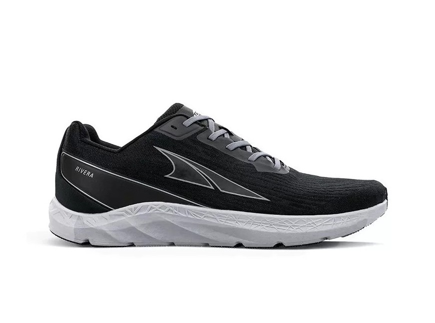 ALTRA Rivera vegan black grey sneakers uomo running zero drop scarpe vegane