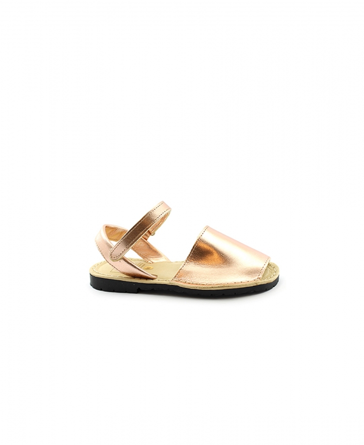 SKA AVARCA MAIORCA Salmon scarpe sandali bambina minorchine pelle strappo
