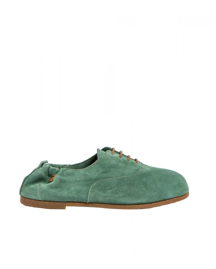 N5537 SILK SUEDE JADE / CROCHÉ 36