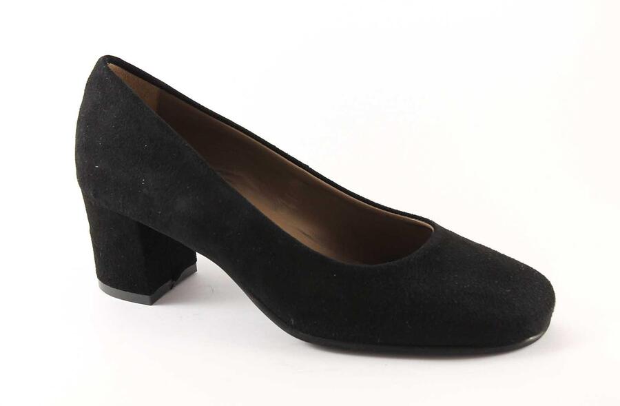 GRUNLAND SETA SC1569 nero scarpe donna decolletè camoscio