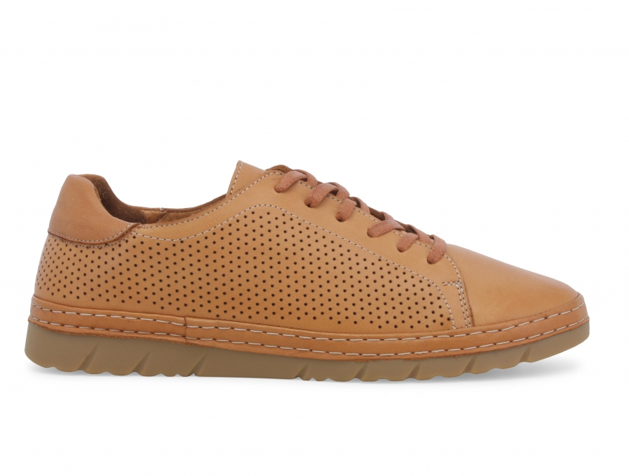 Scarpa donna allacciata in pelle cuoio k70006z