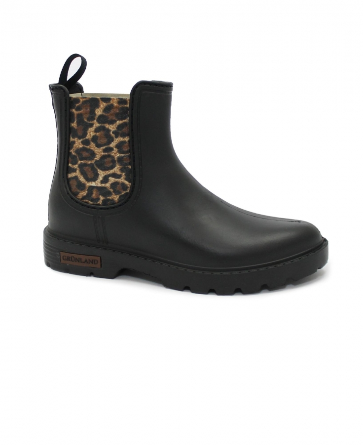 GRUNLAND BOTA SP2378 animalier stivaletti pioggia beatles donna gomma