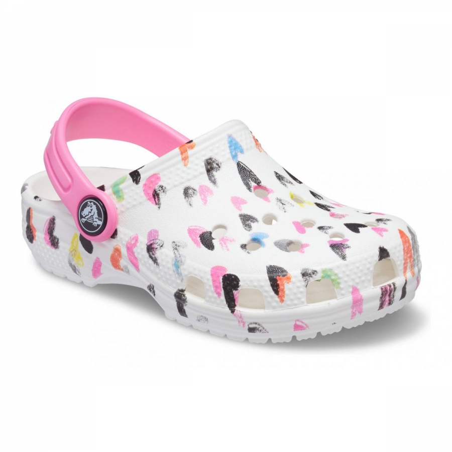 Classic Heart Print Clog K