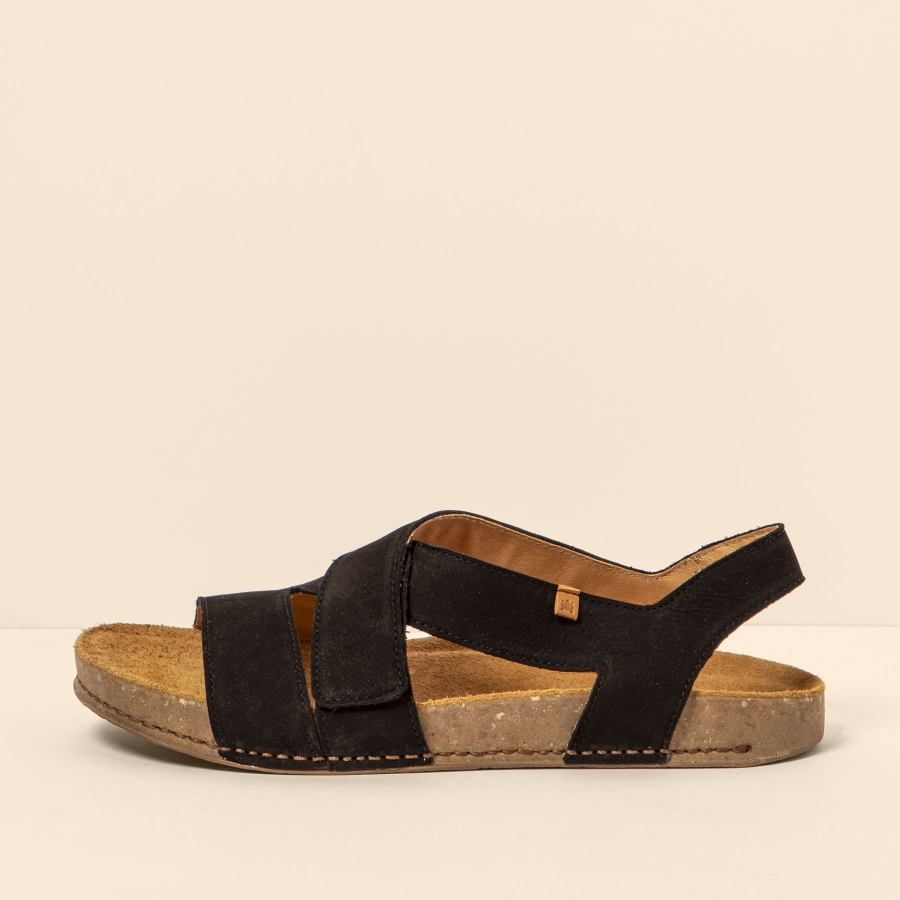 N5799 NOBUCK LAVADO BLACK / BALANCE 36