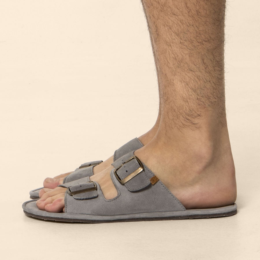 N5682 NOBUCK LAVADO DENIM/ BARE SANDALS 37