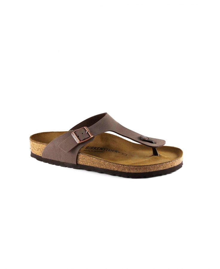 BIRKENSTOCK GIZEH 43751 mocca ciabatte unisex donna infradito fibbia