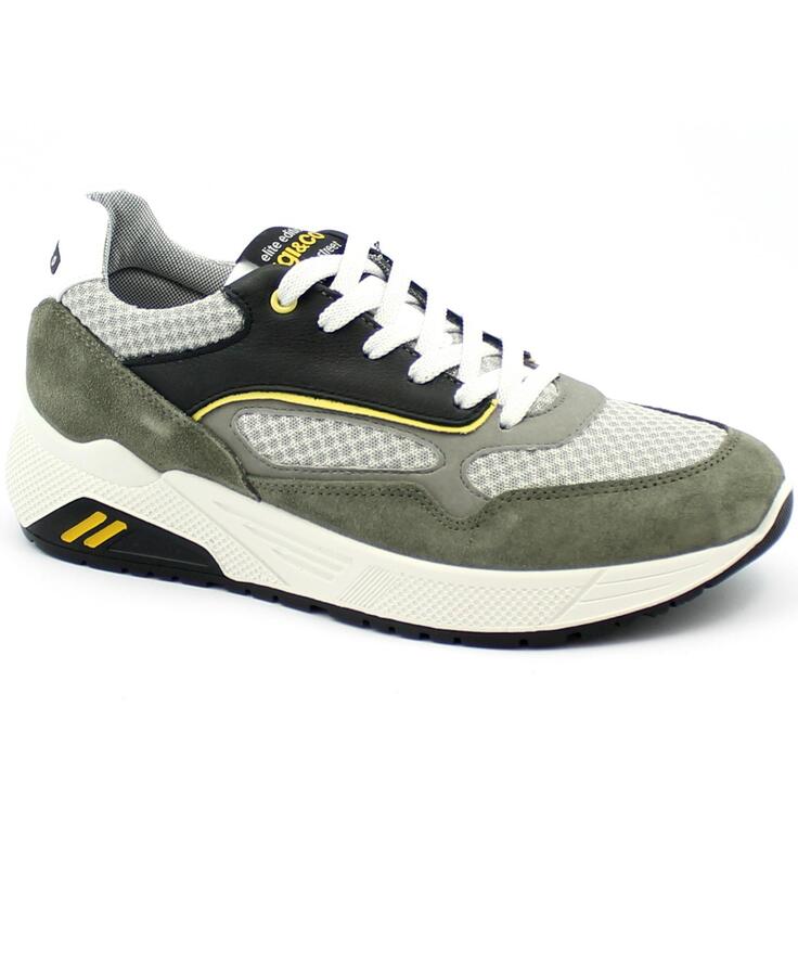 IGI&CO 7125100 militare grigio scarpe uomo sneakers lacci memory foam