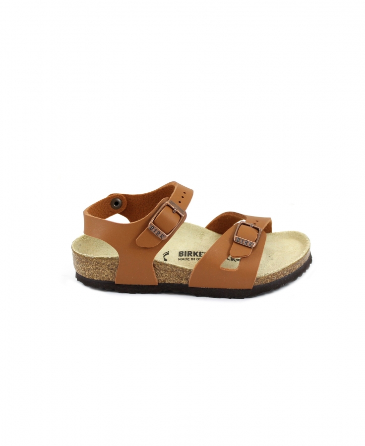 BIRKENSTOCK RIO KIDS BK 1019109 ginger brown sandali donna fibbie e sughero