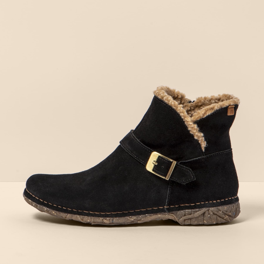N5473 SILK SUEDE BLACK/ANGKOR 36