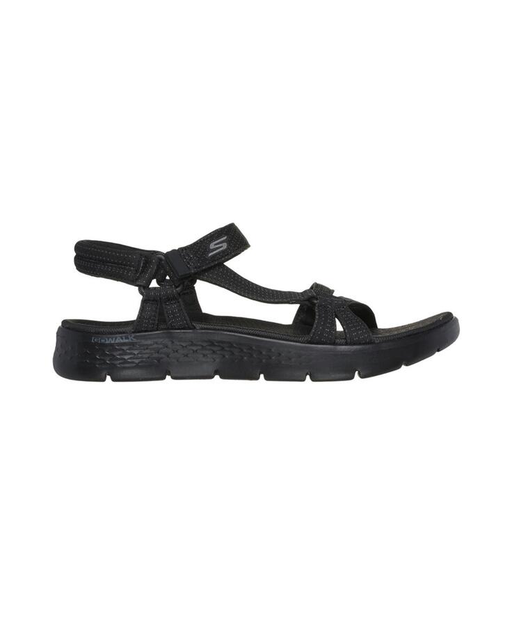 SKECHERS 141451 SUBLIME BLACK scarpe donna sandali strappo