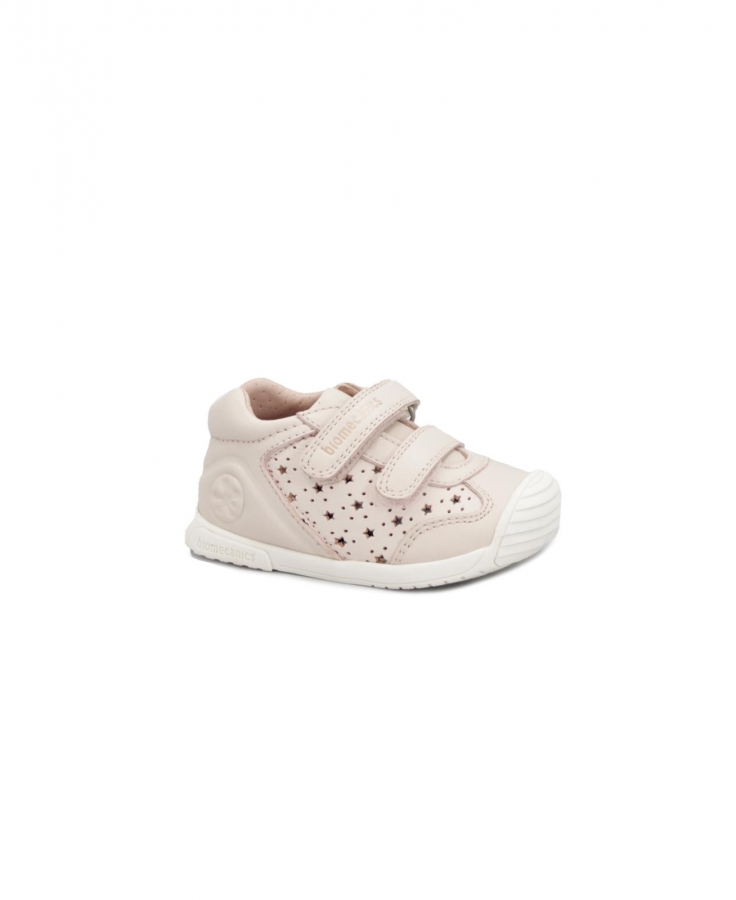 BIOMECANICS 262101 cotton rosa scarpe bambina strappi primi passi