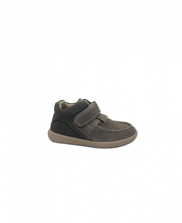 BIOMECANICS 251243-C168 marengo scarpe bambino mid strappi pelle suede 25/27