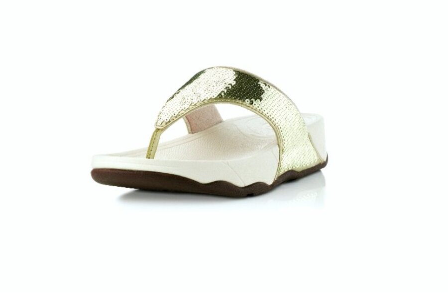 FitFlop Electra TM girl gold (size: J10)