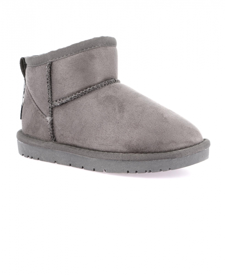 GRUNLAND CROM PO2100 grigio 35/40 bambina polacchino stivaletti pelo