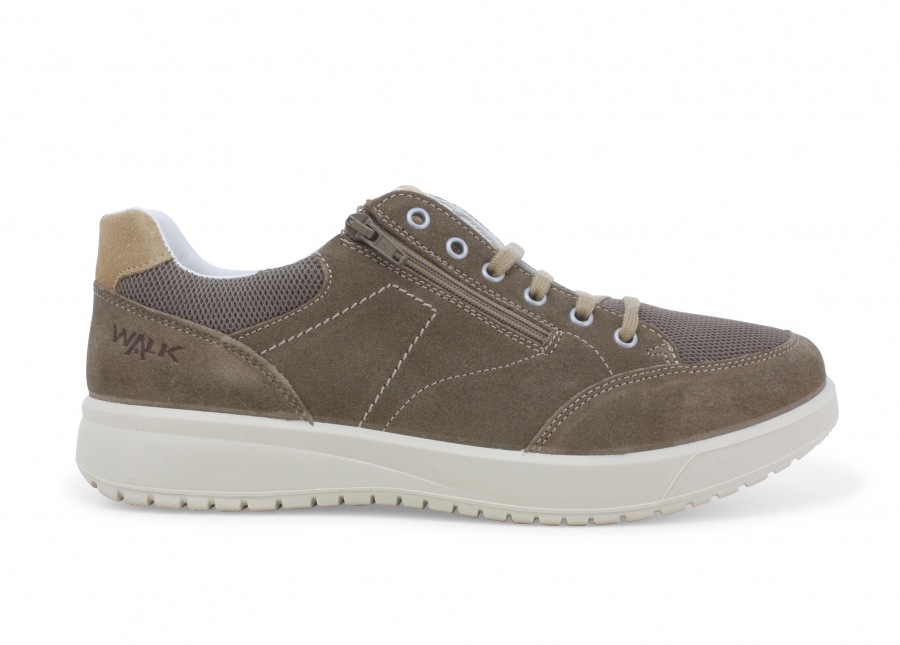 Sneakers uomo in camoscio e tessuto taope u15531z