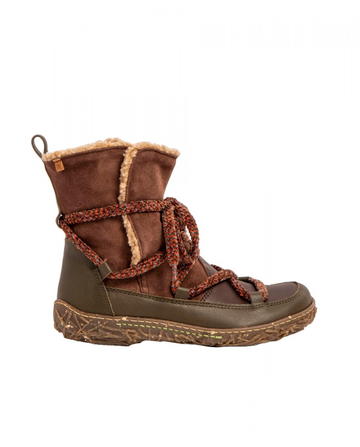 N5455 MULTI LEATHER FOREST-BROWN/ NIDO 36