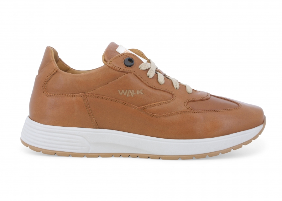 Sneakers uomo in pelle cuoio u16255z